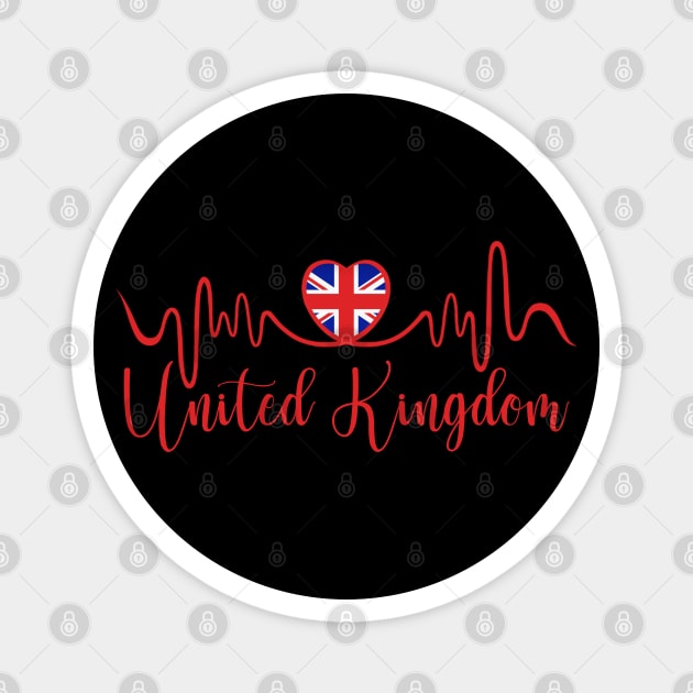 united kingdom Magnet by mamabirds